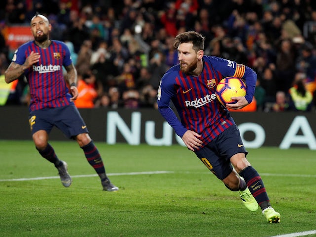 Lionel Messi's Champions League goals against Ligue 1 opponents