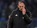 Juventus manager Massimiliano Allegri pictured on January 27, 2019