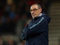 Unimpressed Chelsea manager Maurizio Sarri on January 30, 2019