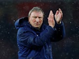 Cardiff City boss Neil Warnock reacts to another defeat on January 29, 2019