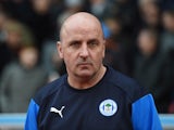 Wigan manager Paul Cook pictured in January 2019