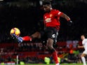 Paul Pogba in action for Manchester United on January 29, 2019