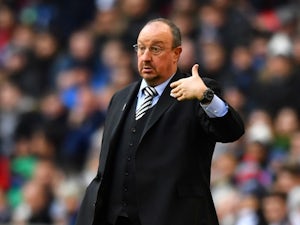 Newcastle United manager Rafael Benitez watches on during the Premier League clash with Tottenham on February 2, 2019