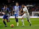 Real Madrid forward Karim Benzema in action during the La Liga clash with Alaves on February 3, 2019