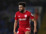 Scott Golbourne pictured playing for Bristol City in January 2017
