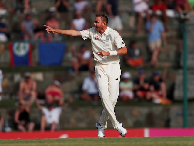 Stuart Broad leads England fightback on day two of second Test