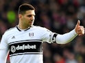 Fulham striker Aleksandar Mitrovic in action during his side's Premier League clash with Manchester United on February 9, 2019