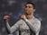Juventus striker Cristiano Ronaldo celebrates after scoring against Sassuolo on February 10, 2019