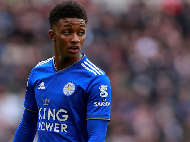 Leicester City attacker Demarai Gray in action against Tottenham Hotspur on February 10, 2019