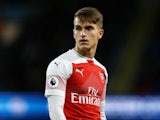 Denis Suarez in Arsenal gear on February 3, 2019