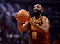 James Harden in action for Houston Rockets on February 4, 2019