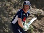 Keaton Jennings during an England nets session on February 8, 2018