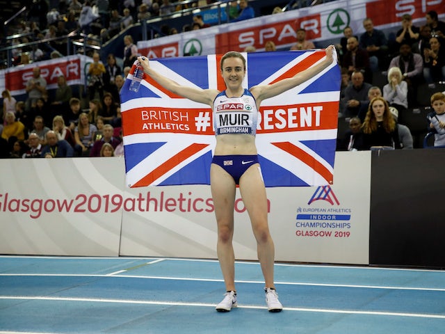 Laura Muir targeting 'double-double' title defence in Glasgow