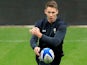 Liam Williams during a Wales training session on January 31, 2019