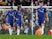 Chelsea's dejected players react after conceding for a fourth time against Manchester City on February 10, 2019