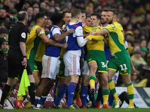 Norwich see off Ipswich in feisty derby to reclaim top spot in Championship