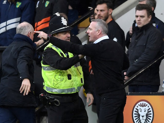Lambert has no regrets over Carrow Road confrontation