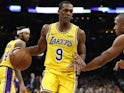 Rajon Rondo in action for LA Lakers on February 7, 2019