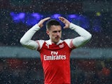 Aaron Ramsey in action for Arsenal on January 29, 2019