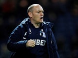 Preston manager Alex Neil opens his mouth on February 13, 2019