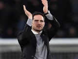 Derby County manager Frank Lampard on February 9, 2019