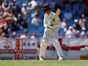 Keaton Jennings loses his wicket on February 11, 2019