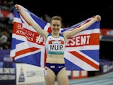 Laura Muir pictured on February 16, 2019