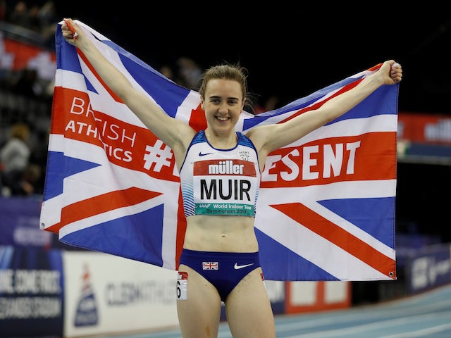 Muir smashes British indoor mile record