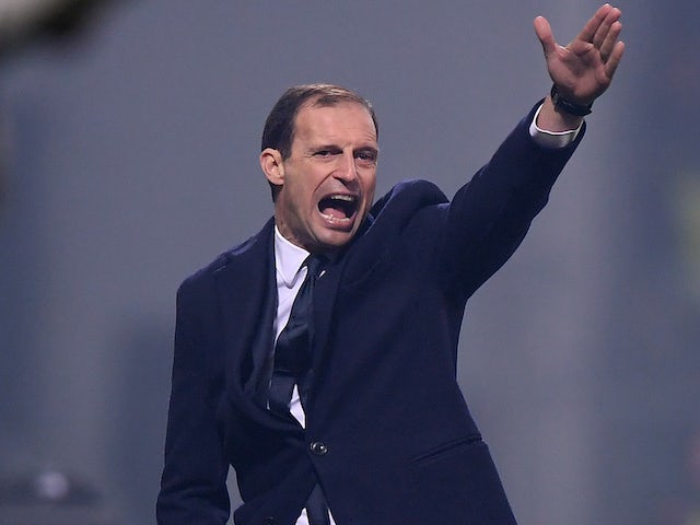 Allegri says Juventus contract talks are on hold until the end of the season