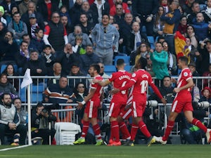 Girona fightback stuns Real at Bernabeu