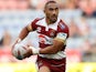 Thomas Leuluai in action for Wigan Warriors on July 19, 2018