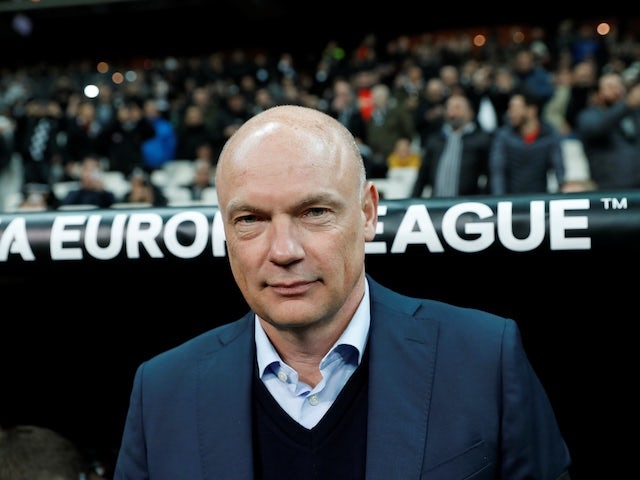 Malmo manager Uwe Rosler pictured in December 2018