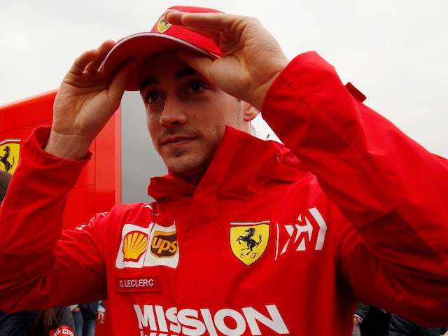 Charles Leclerc off to strong start in Bahrain