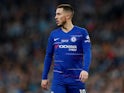 Chelsea forward Eden Hazard in action during the EFL Cup final against Manchester City on February 24, 2019