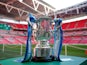 A general shot of the EFL Cup / League Cup trophy ahead of the 2019 final between Chelsea and Manchester City on February 24, 2019