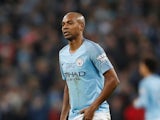 Manchester City midfielder Fernandinho in action during the EFL Cup final against Chelsea on February 24, 2019