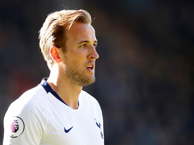 Tottenham Hotspur striker Harry Kane in action during the Premier League clash with Burnley on February 23, 2019