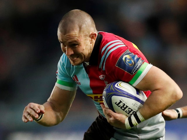 Mike Brown scores record-equalling try for Harlequins in win over Bristol