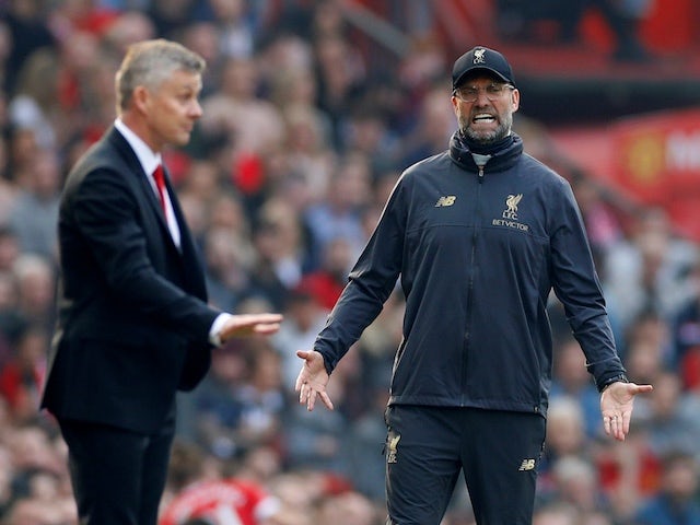 Jurgen Klopp plays down poor Liverpool record against Manchester United