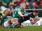 Exeter's Nic White scores their fourth try against Newcastle Falcons on February 23, 2019