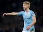 Manchester City defender Oleksandr Zinchenko in action during the EFL Cup final against Chelsea on February 24, 2019