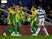 West Bromwich Albion players celebrate Jefferson Montero's opening goal against QPR on February 19, 2019