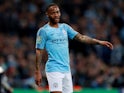 Manchester City winger Raheem Sterling in action during the EFL Cup final against Chelsea on February 24, 2019