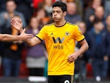Raul Jimenez in action for Wolves on February 17, 2019