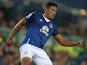 Tyias Browning in action for Everton in 2015