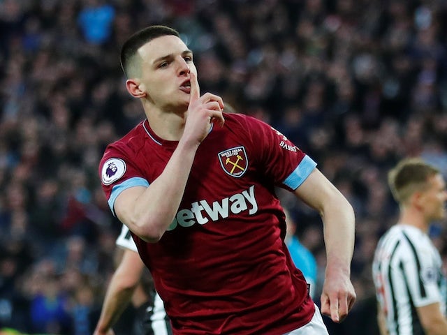 Rice on target for West Ham as Newcastle revival ends
