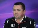 Eric Boullier pictured in July 2018