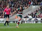 Leicester Tigers' Joe Ford kicks a penalty against Wasps on March 2, 2019