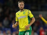 Marco Stiepermann in action for Norwich City on August 28, 2018