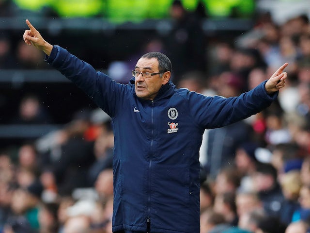 Chelsea manager Maurizio Sarri on March 3, 2019